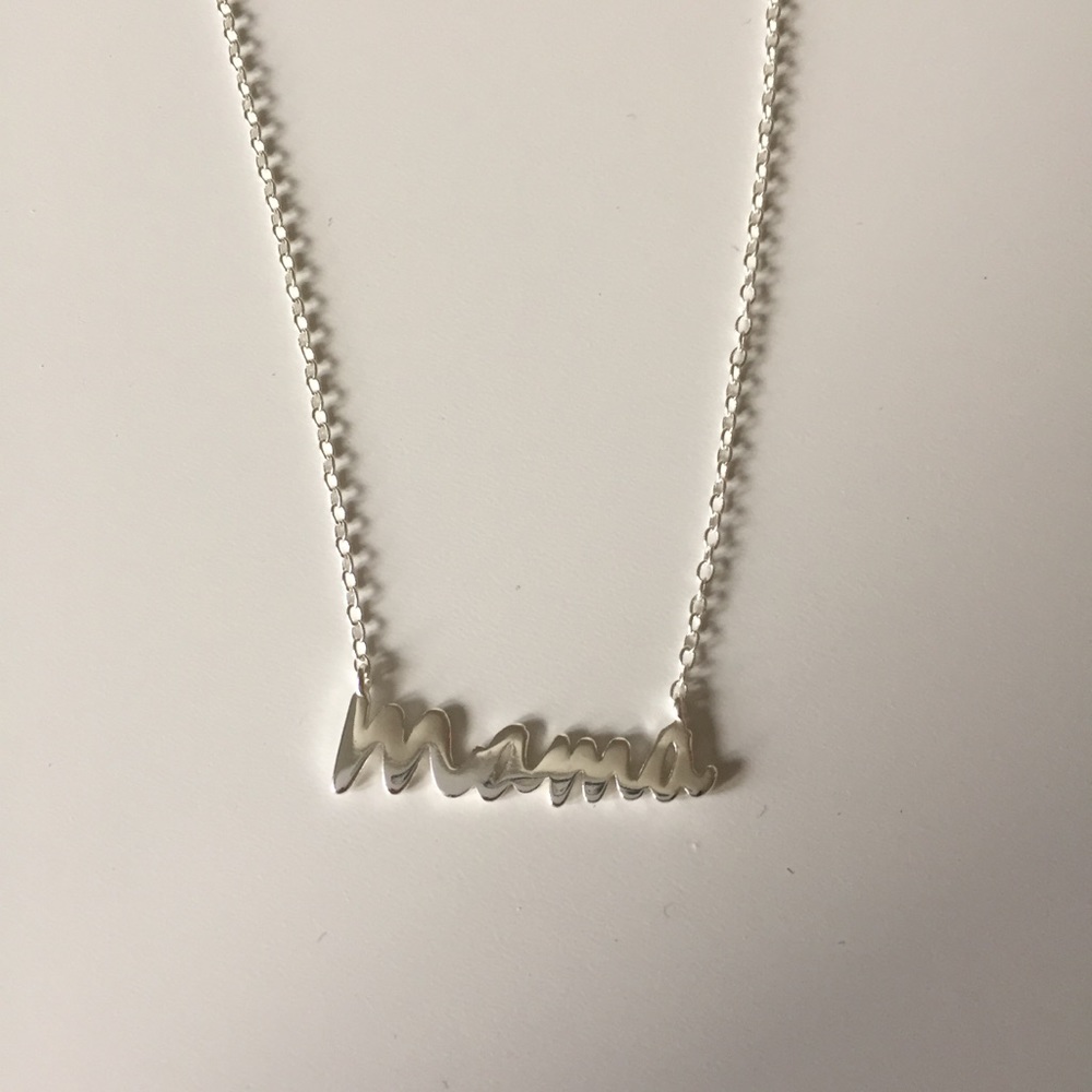 Argento Vivo Sterling silver mama necklace NIB